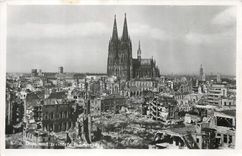 CPM Koln Dom und Zersforte Militaria