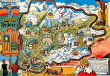 CPM Plan touristique de l Andorre 