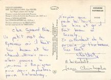 CPM Valls d Andorra Pas da la Casa Llac Negre