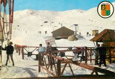 CPM Valls d Andorra Grau Roig Pas de la Casa Telesqui Refuge 