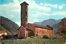 CPM Principat d Andorra Eglise Romane 