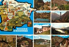 CPM Valls d Andorra Vues de Canillo et Encamp 