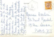 CPM Valls d Andorra Canillo Vieille rue pittoresque de Canillo Ane Donkey