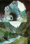 CPM Andorra Foradades i pont romanic a les gorges de Saint Antoni carretera de la Massana 