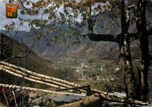 CPM Valls d Andorra Vue generale d Andorra et Les Escaldes 