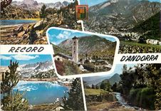 CPM Valls d Andorra Llac d Els Pessons Vista general 