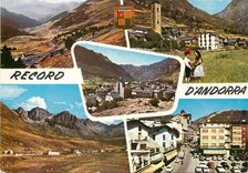 CPM Valls d Andorra Vista parcial des d El Roc de les Bruixes 
