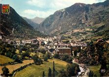 CPM Valls d Andorra Encamp Vue generale 