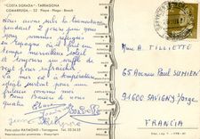 CPM Costa Dorada Tarragona Comarruga Plage 