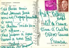 CPM Costa Dorada Tarragona Cubellas Plage 