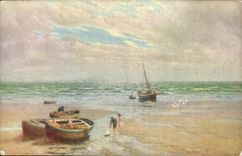 Fantasy CPA Boat ship boat