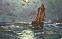 Fantasy CPA Boat ship boat