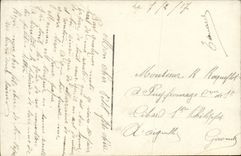 Fantasy CPA Child Flower Roses