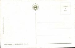 Fantasy CPA Giuseppe grondona Estate Art painting landscape