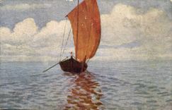 Fantasy CPA Boat Boat ship