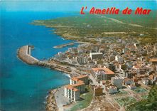 CPM Costa dorada Tarragona l'ametlla de mar vue aerienne