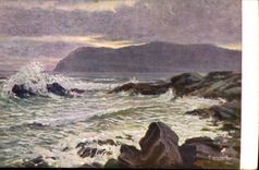 Fantasy CPA Arts Rocks and waves