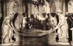 Bourges CPA Crypt of the cathedral Put at the tomb