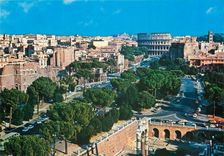 CPM Roma rue des fort imperial