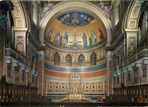 CPM Roma basilique de st jean de letran abside