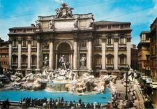 CPM Roma fontaine de trevi