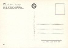 CPM Roma autel de la patrie et le capitole