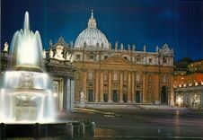 CPM Roma place saint pierre