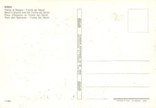 CPM Roma place d'espagne et trinita del monti