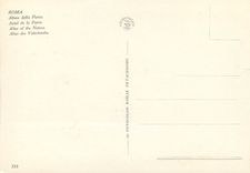 CPM Roma autel de la patrie