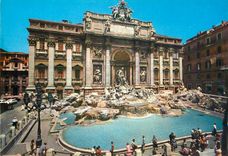CPM Roma fontaine de trevi