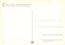 CPM Roma basilica of st clement general view of the apse