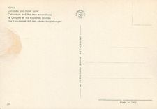 CPM Roma le colysee et les nouvelles jouille