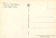 CPM Roma basilique de st maria maggiore