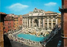 CPM Roma fontaine de trevi