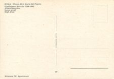 CPM Roma chiesa di s maria del popolo maire autel