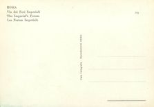 CPM Roma les forum imperiale