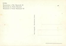 CPM Roma monument a victor emmanuel II