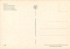 CPM Roma autel de la patrie