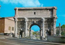 CPM Roma l'arc de settimio severo