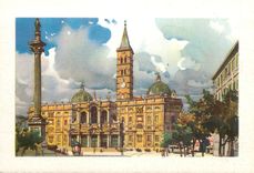 CPM Roma eglise de sainte marie majeure