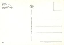 CPM Roma la fontaine de trevi