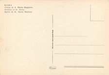 CPM Roma eglise de st marie majeure