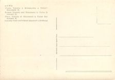 CPM Roma place venezia et monument a victor emmanuel II