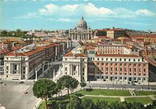 CPM Roma vue generale et rue de la conciliation