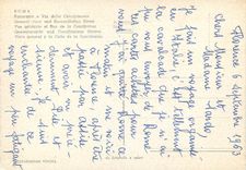 CPM Roma vue generale et rue de la conciliation