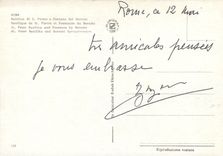 CPM Roma basilique de st pierre et fontaine du bernini