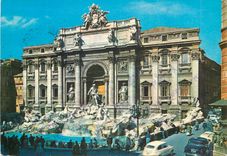 CPM Roma la fontaine de trevi