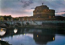 CPM Roma chateau st ange reflets sur tabre