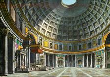 CPM Roma interieur du pantheon