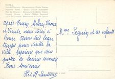 CPM Roma rue de l'impero monument a guillo cesars